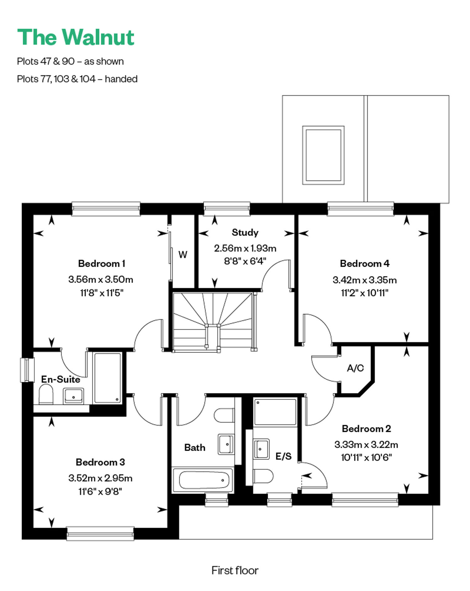 6815085 CALA SHC Barden Croft Walnut FF