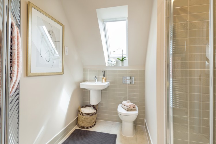 Pine bathroom in our 4 bedroom houses for sale potters bar