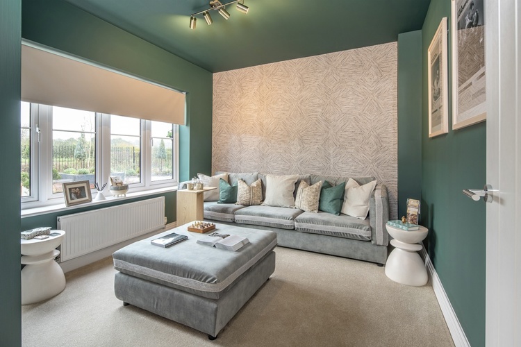 Photography of Cala's 4 bedroom Walnut showhome at Nobel Park. Houses for sale in Didcot, Oxfordshire. 