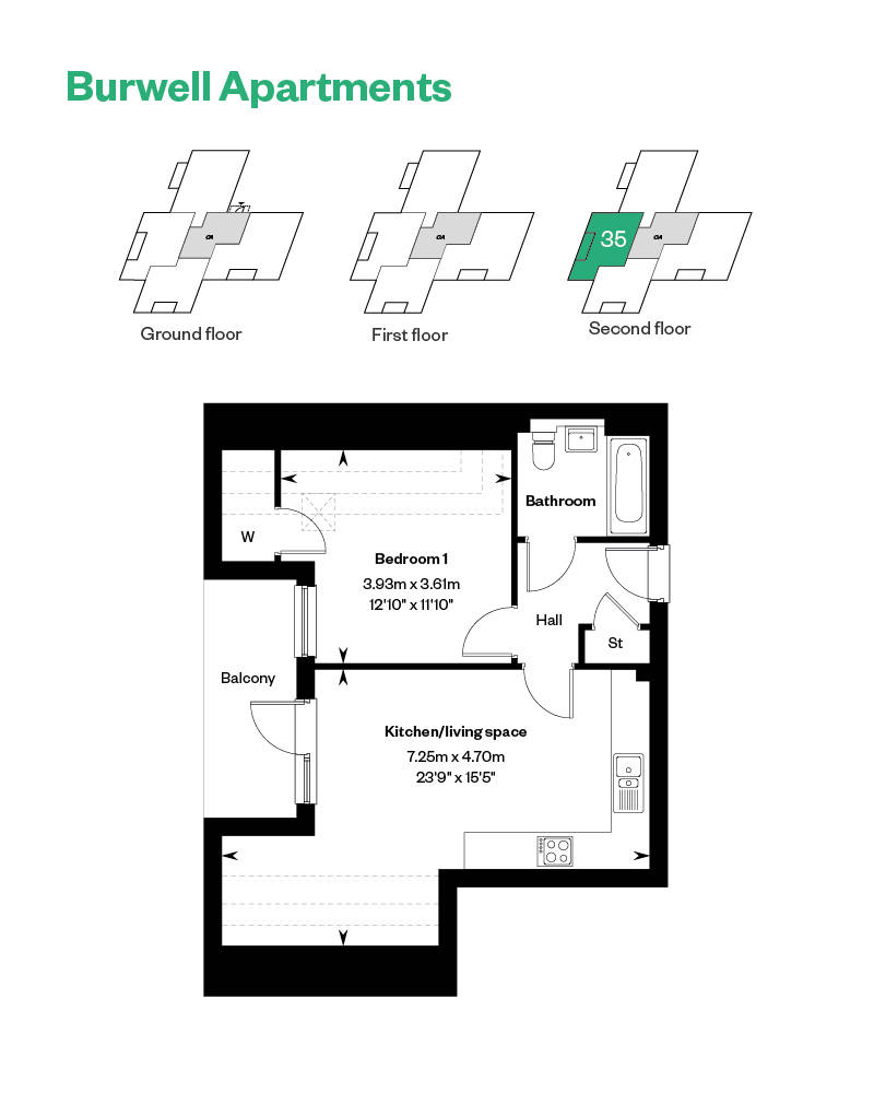 The Burwell Apartments Plot 35 Netherhall Gardens, Cambridge
