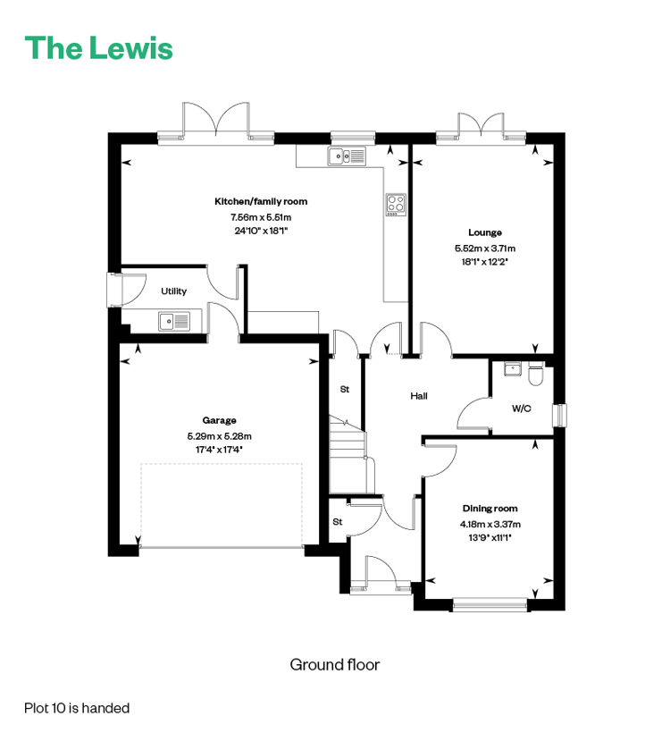 7311621 CALA WEST Weavers Brae Ph2 Floorplan Operational Efficiencies Web Floorplans Lewis GF 800X1200