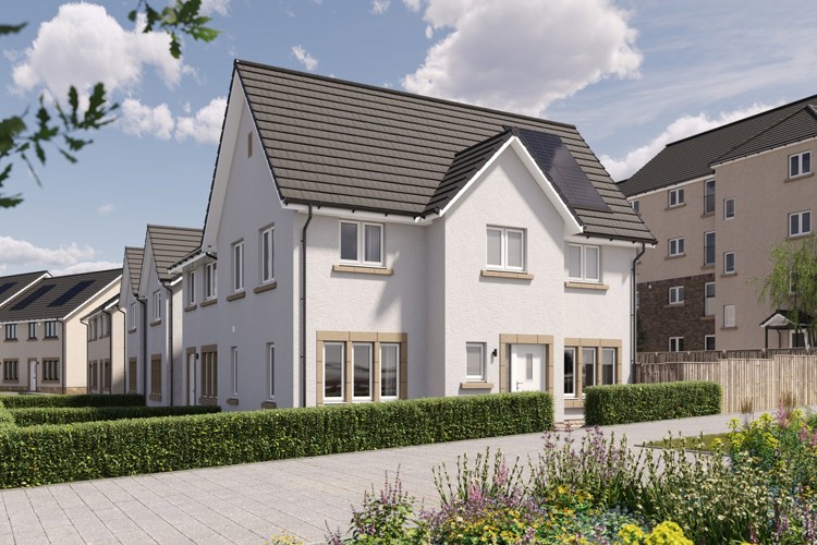 The Arran External CGI | 3 Bedroom home for sale in Edinburgh