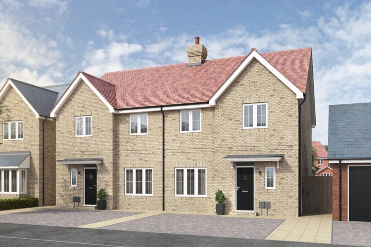 The Orpine CGI Plots 33 34 Wivenhoe Gardens Essex