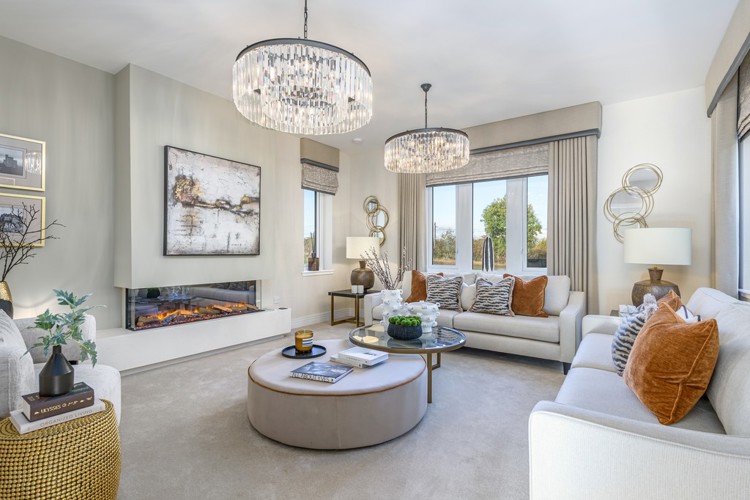 5 bedroom showhome | light-filled lounge