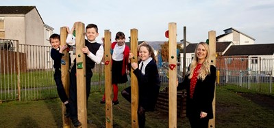 Cala Homes funds primary school playground improvements