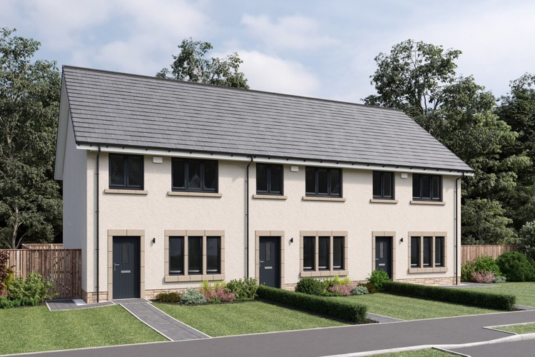 The Allan External CGI | 3 bedroom home for sale in Millerhill