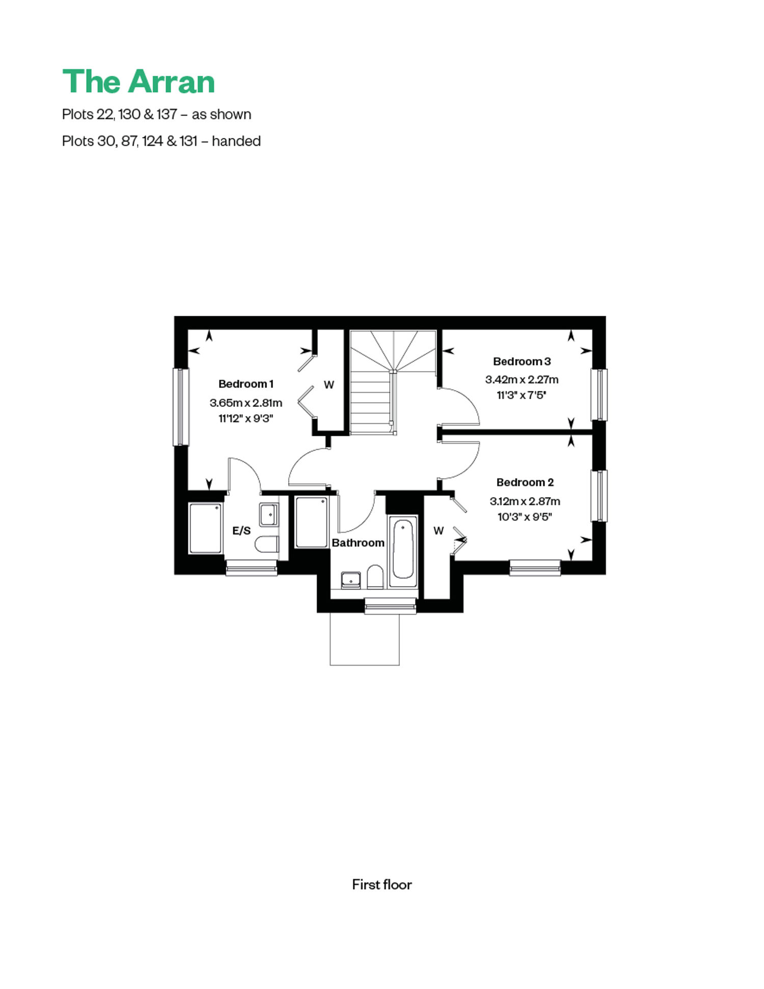 4567937 Cala EAST Pinefields Web Floorplans 885X1146 Arran FF