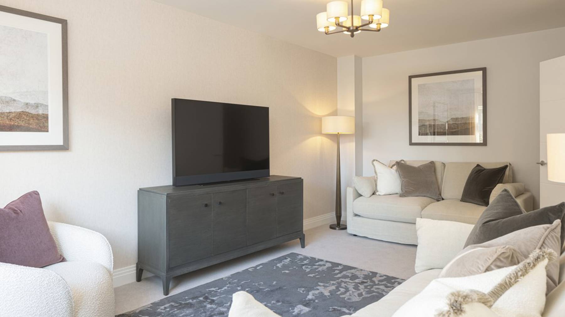 The laurel living room