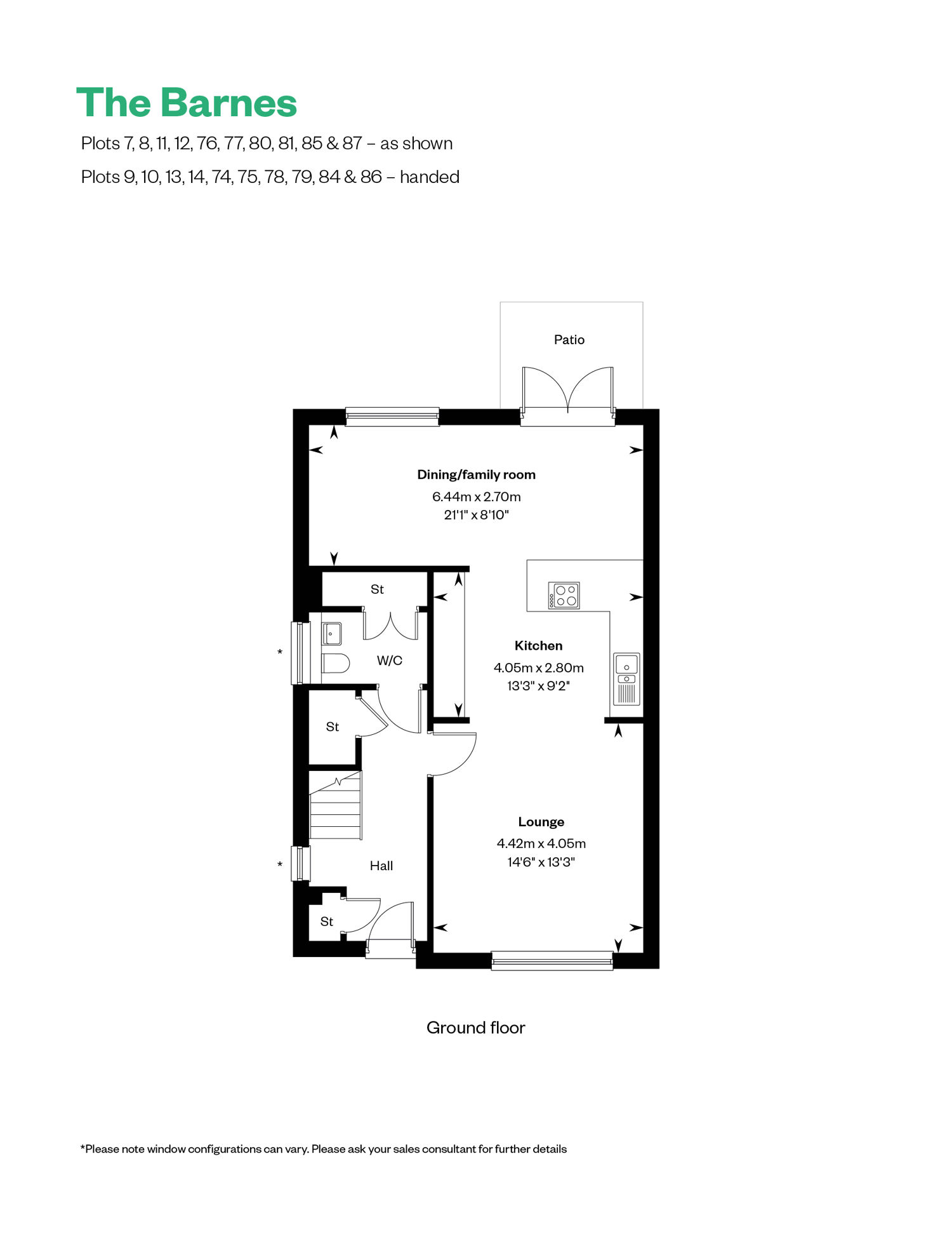 Cala West Ballagan Woods Web Floorplans Barnes Gf