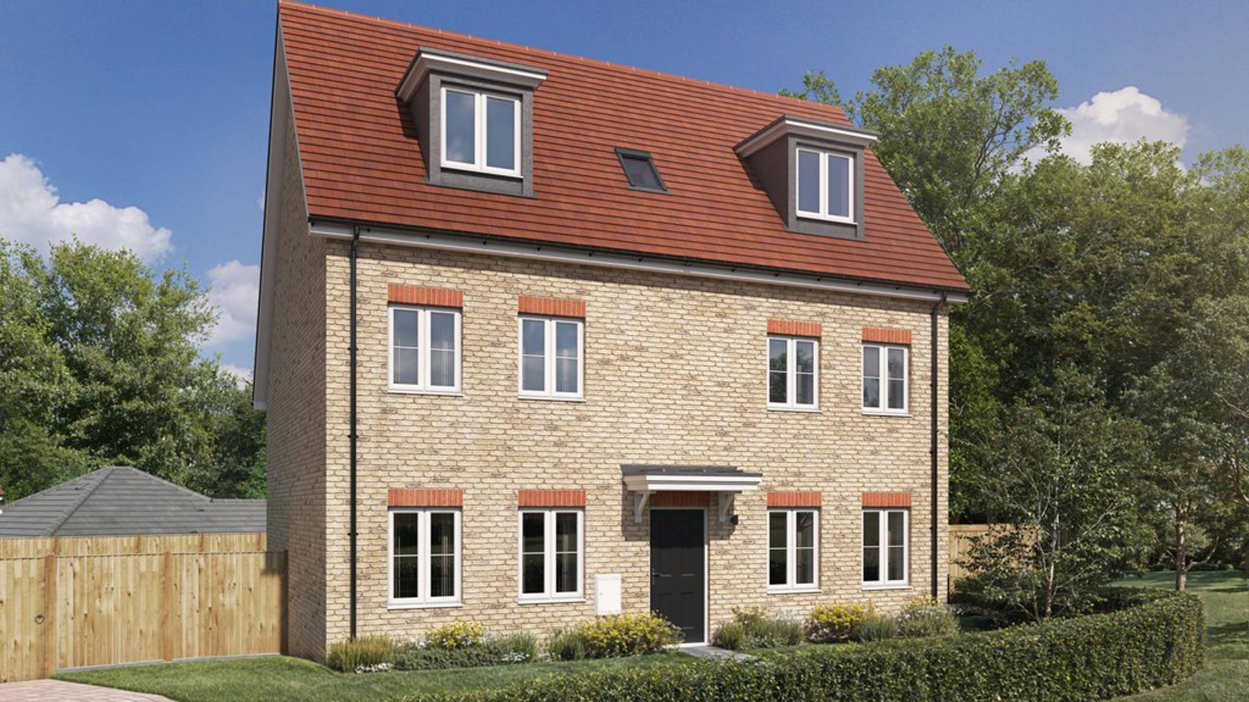 Kenilworth CGI Staggs Farm, Great Dunmow