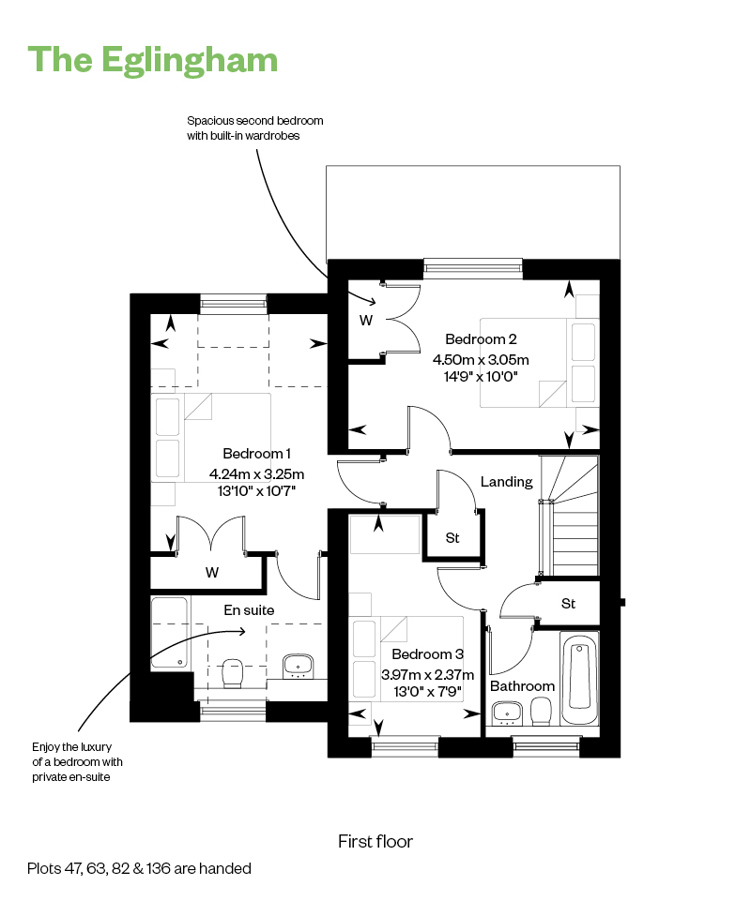 The Eglingham FF Annotated Floor Plan
