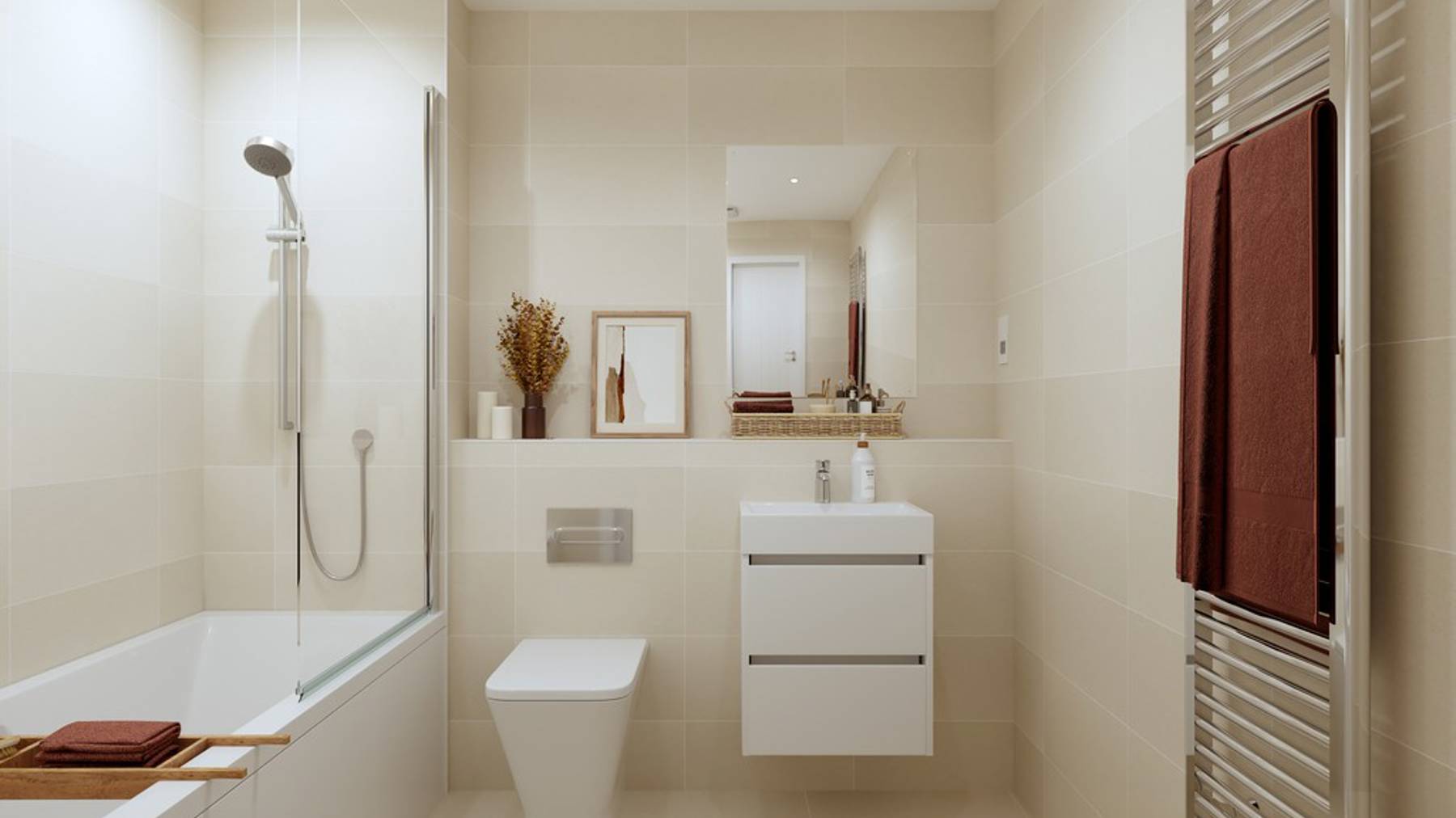 Cala Edmund Park Apartment Bathroom