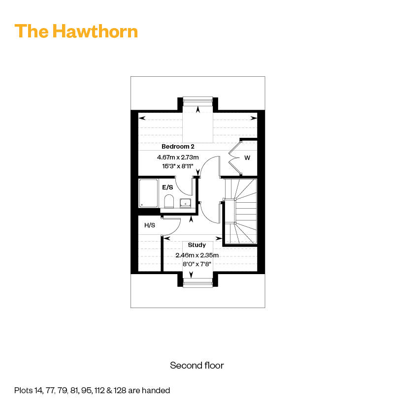 new homes for sale Watford Hawthorn floorplan SF