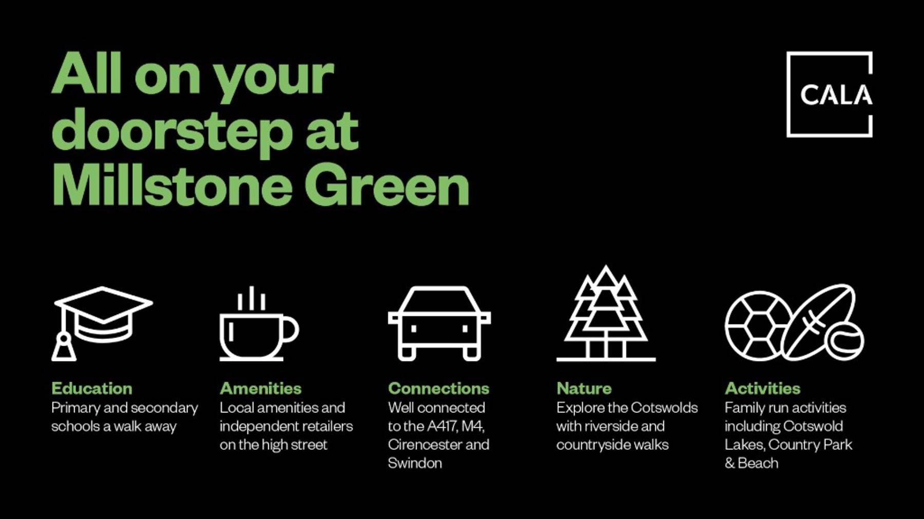 Millstone Green - All on your doorstep