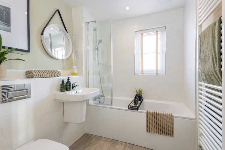 The Fir Bathroom Wivenhoe Gardens, Essex
