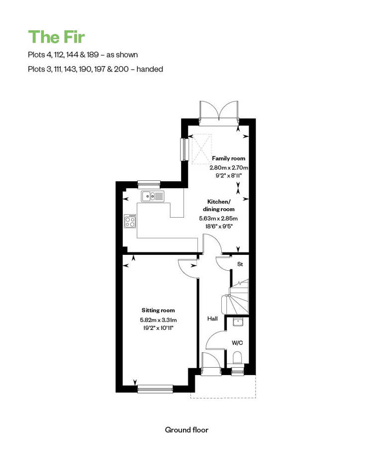 6331301 CALA SOUTH Knightwood Chase Housetype Amends Oct 25 The Fir GF