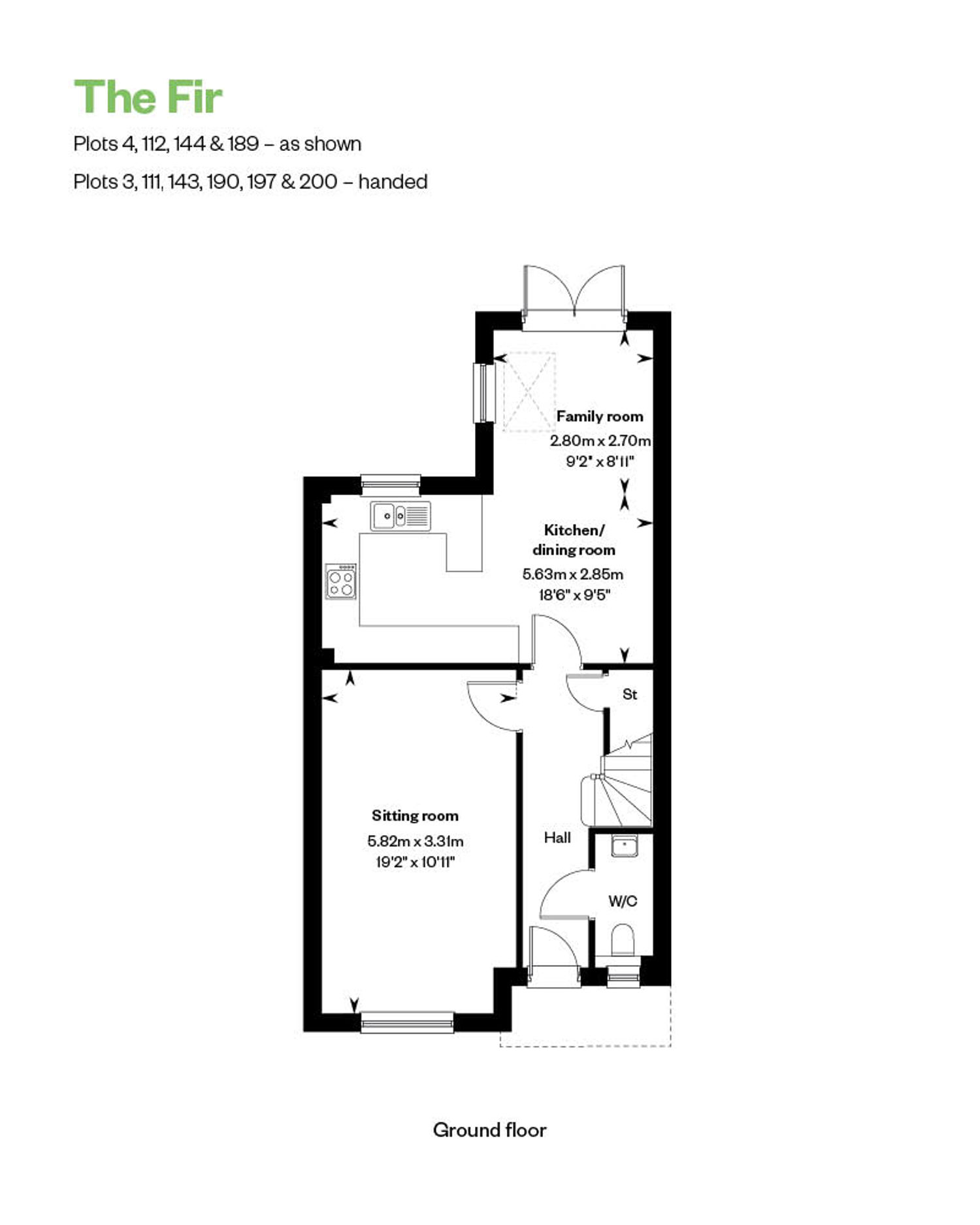 6331301 CALA SOUTH Knightwood Chase Housetype Amends Oct 25 The Fir GF