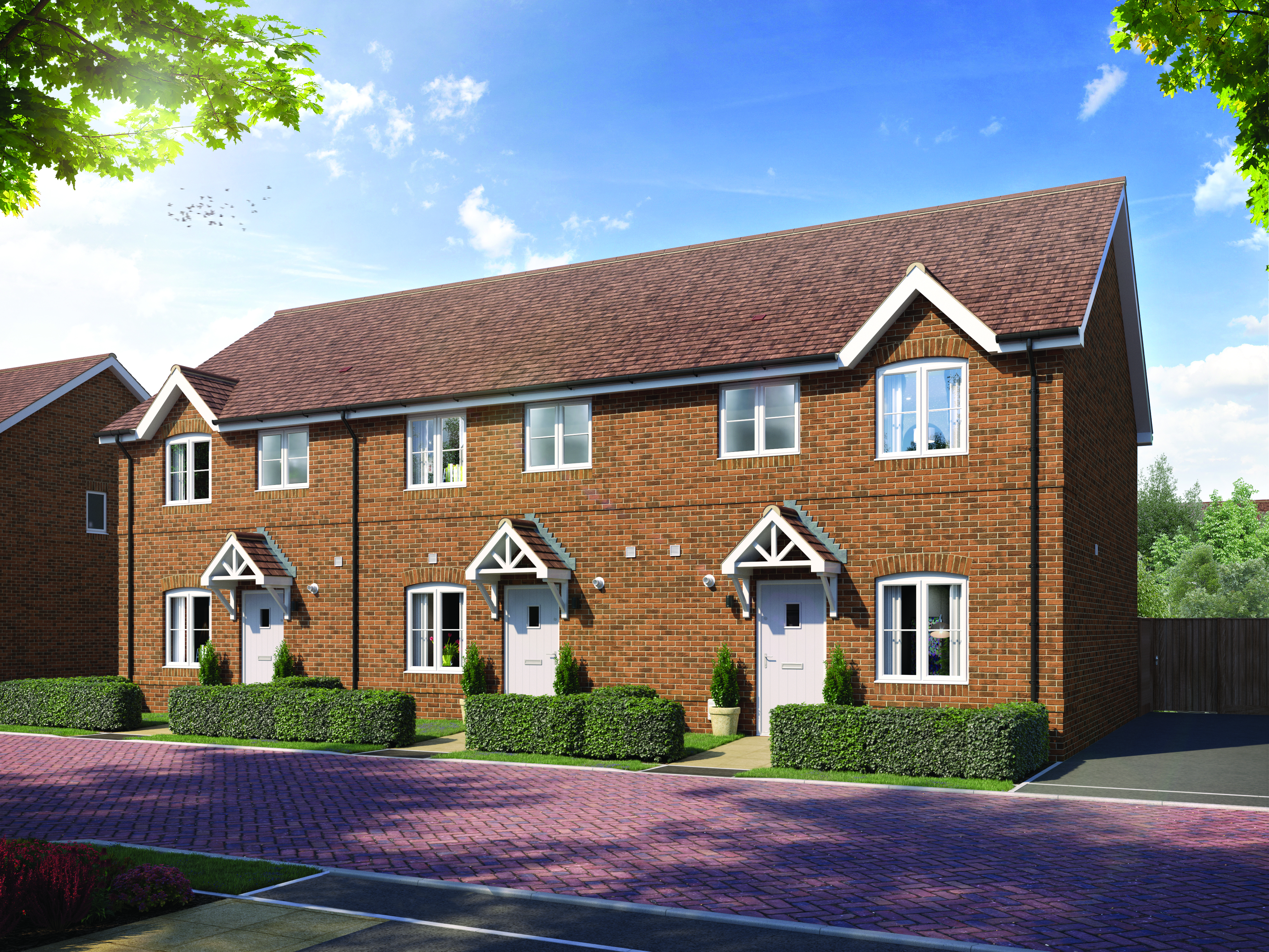 The Bayberry, Plot 229 2 bedroom home at Nobel Park, Didcot Cala Homes