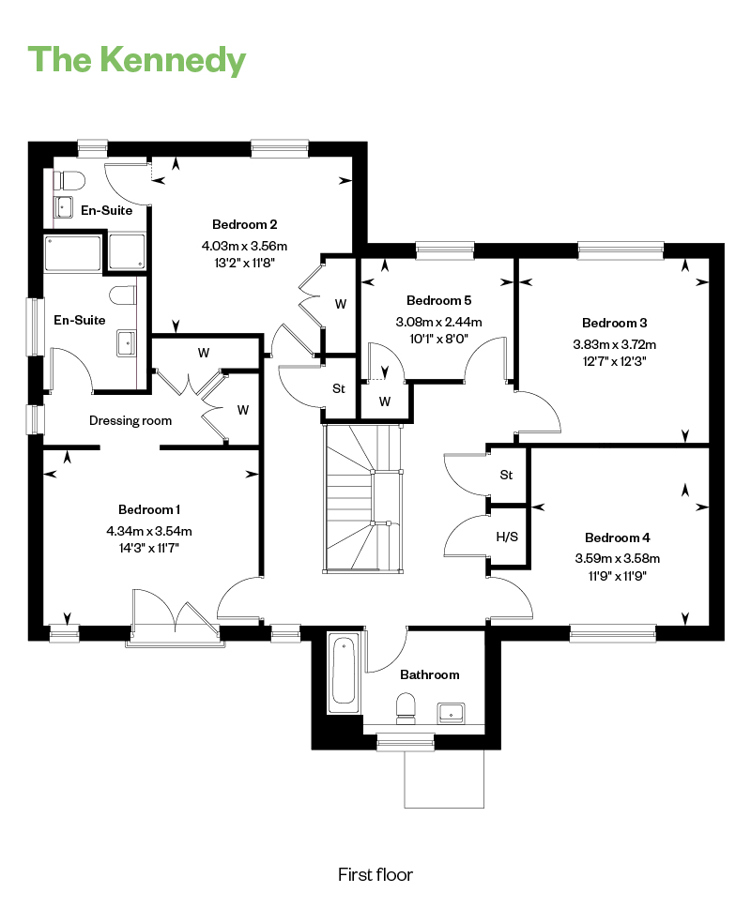 4 and 5 bedroom homes for sale in Banchory, Cala Homes