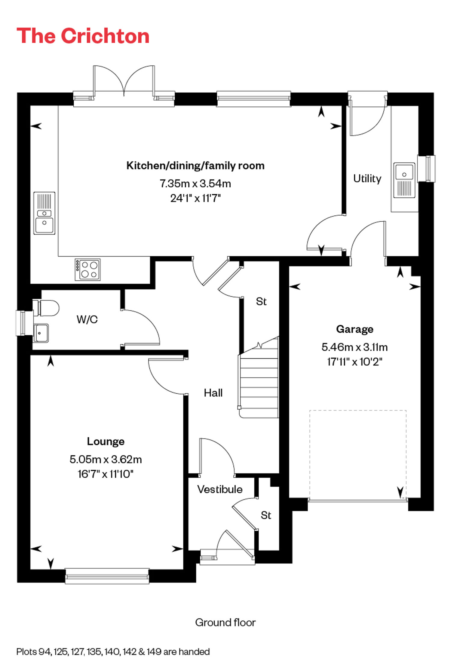 7793850 CALA WEST SCOTLAND CORNHILL VILLAGE The Crichton Ground Floor