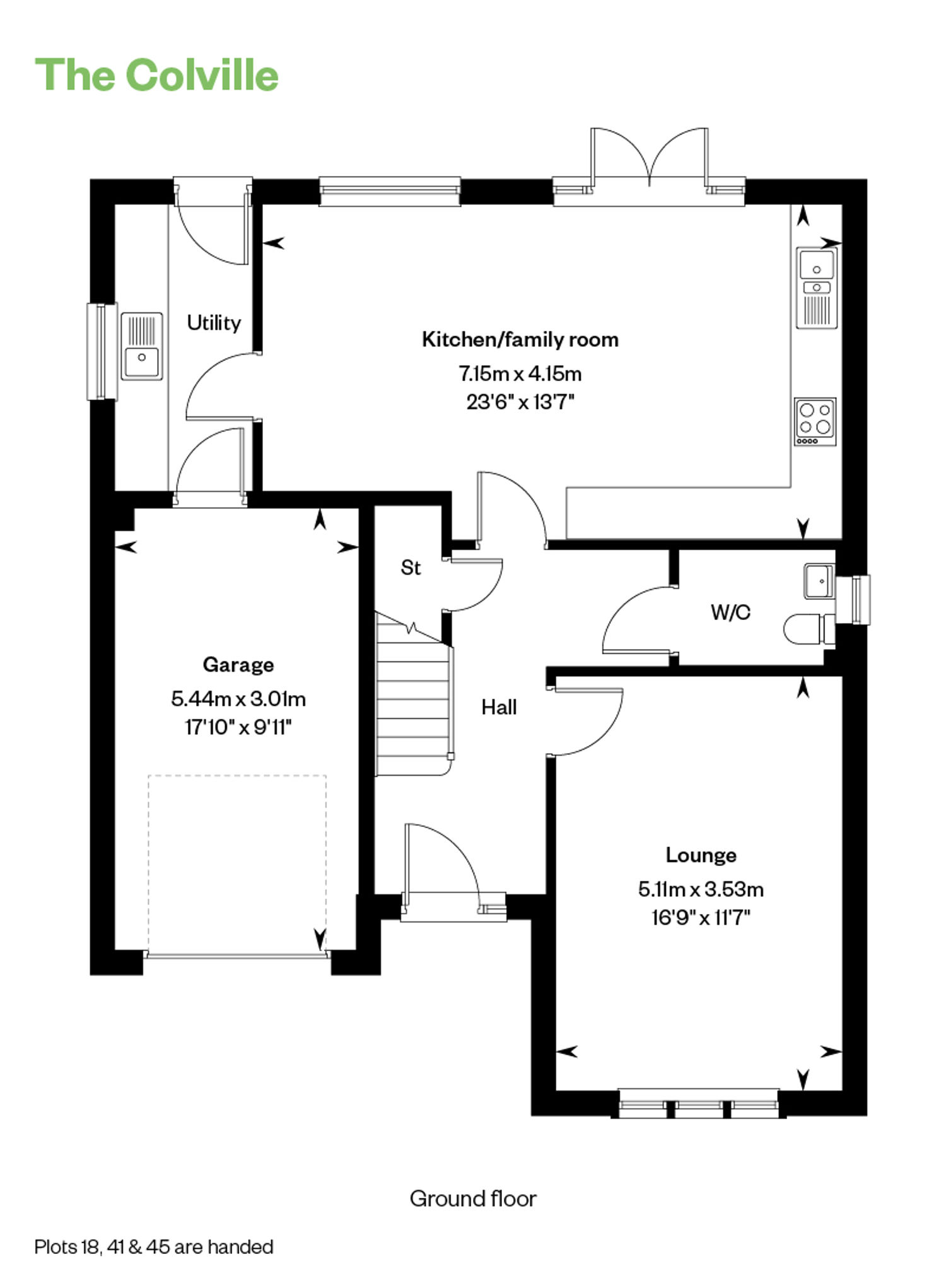 4 and 5 bedroom homes for sale in Banchory, Cala Homes