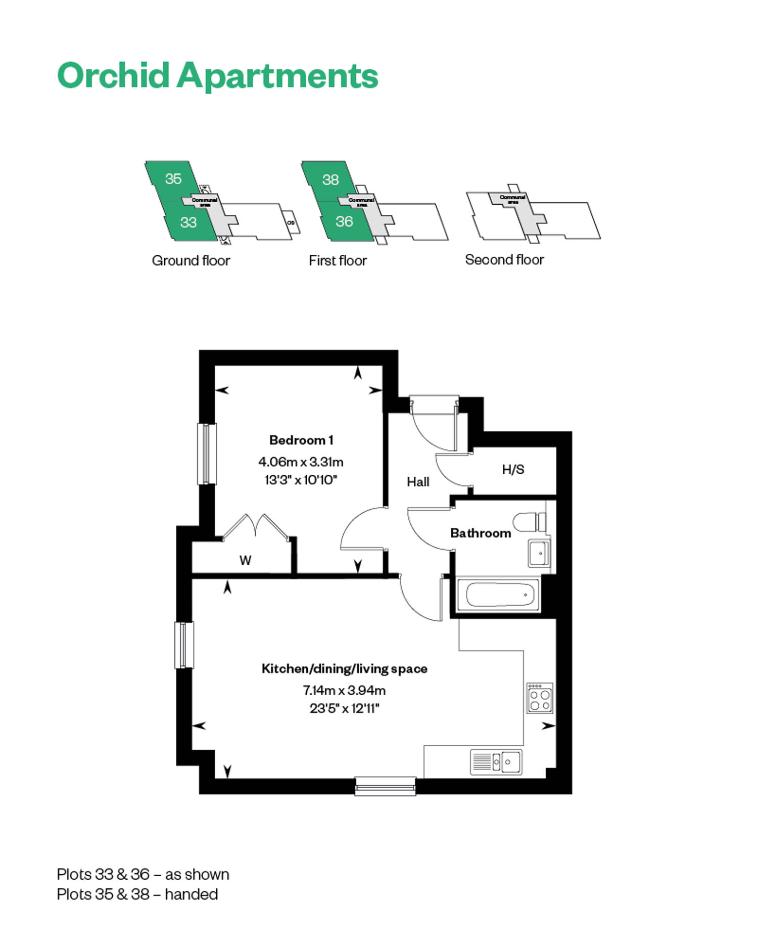 Orchid Apartments, Samuel Gardens 33, 35, 36, 38