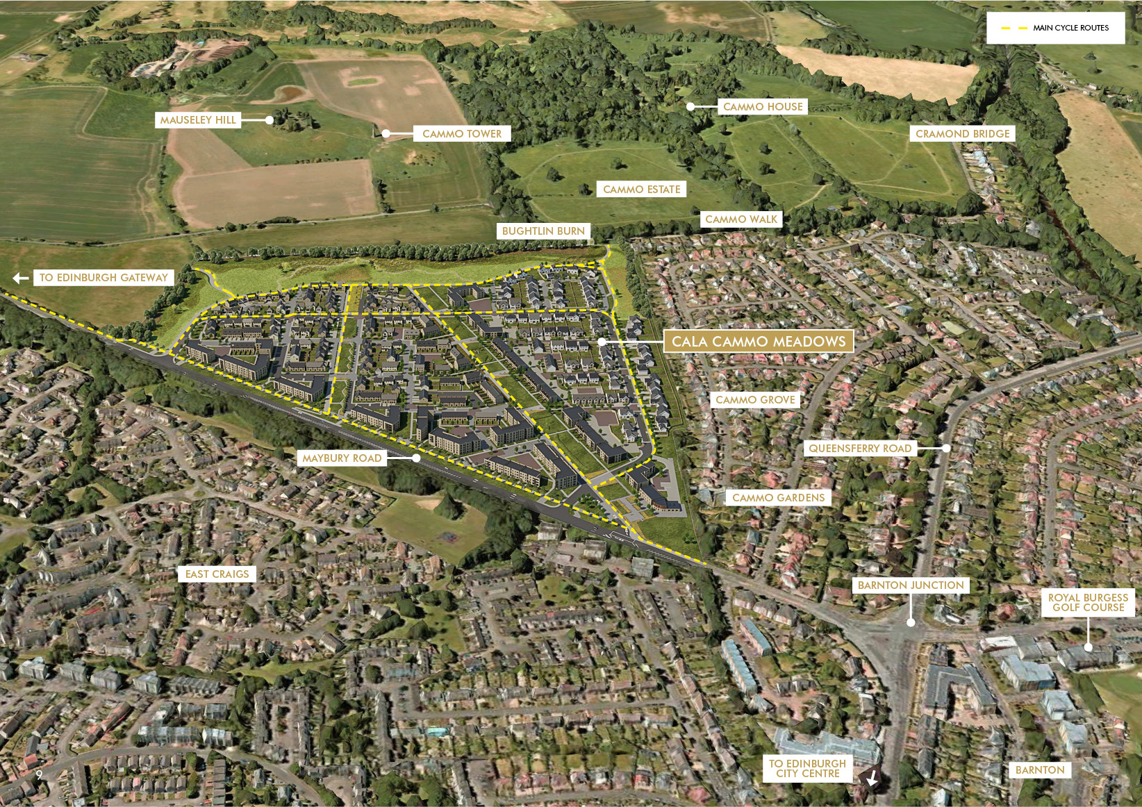 Cammo Meadows New Homes in Edinburgh Cala Homes