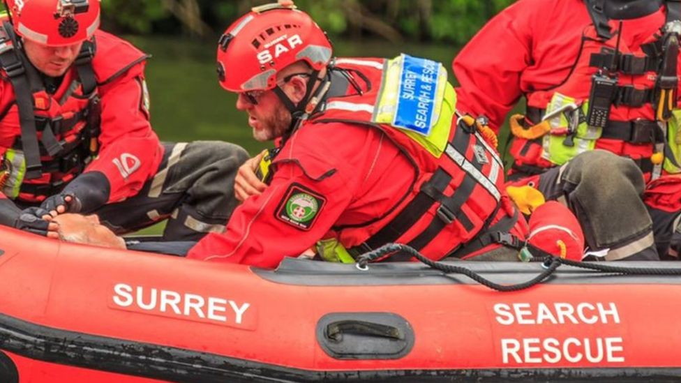 Surrey search and rescue purchases new equipment with Cala Homes' donation