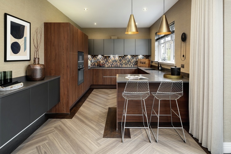 Kennedy kitchen at Friarsfield West in Cults 
