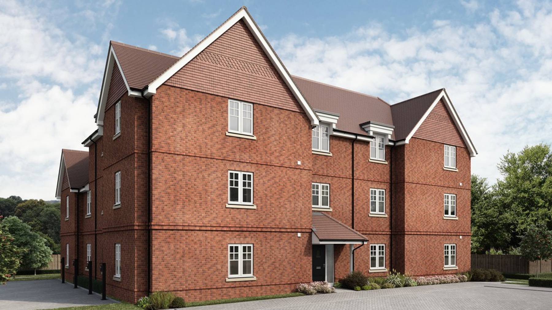 The Orchid Apartments CGI Samuel Gardens Plots 33 40