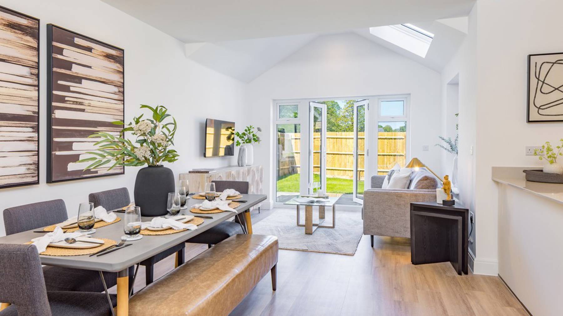 The Laurel - Dining and Family room - Plot 173