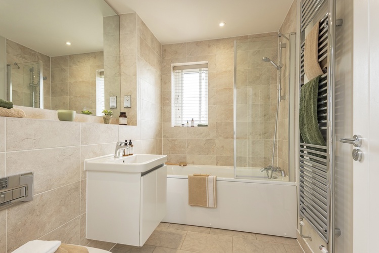 Photography of Cala's 4 bedroom Walnut showhome at Nobel Park. Houses for sale in Didcot, Oxfordshire. 