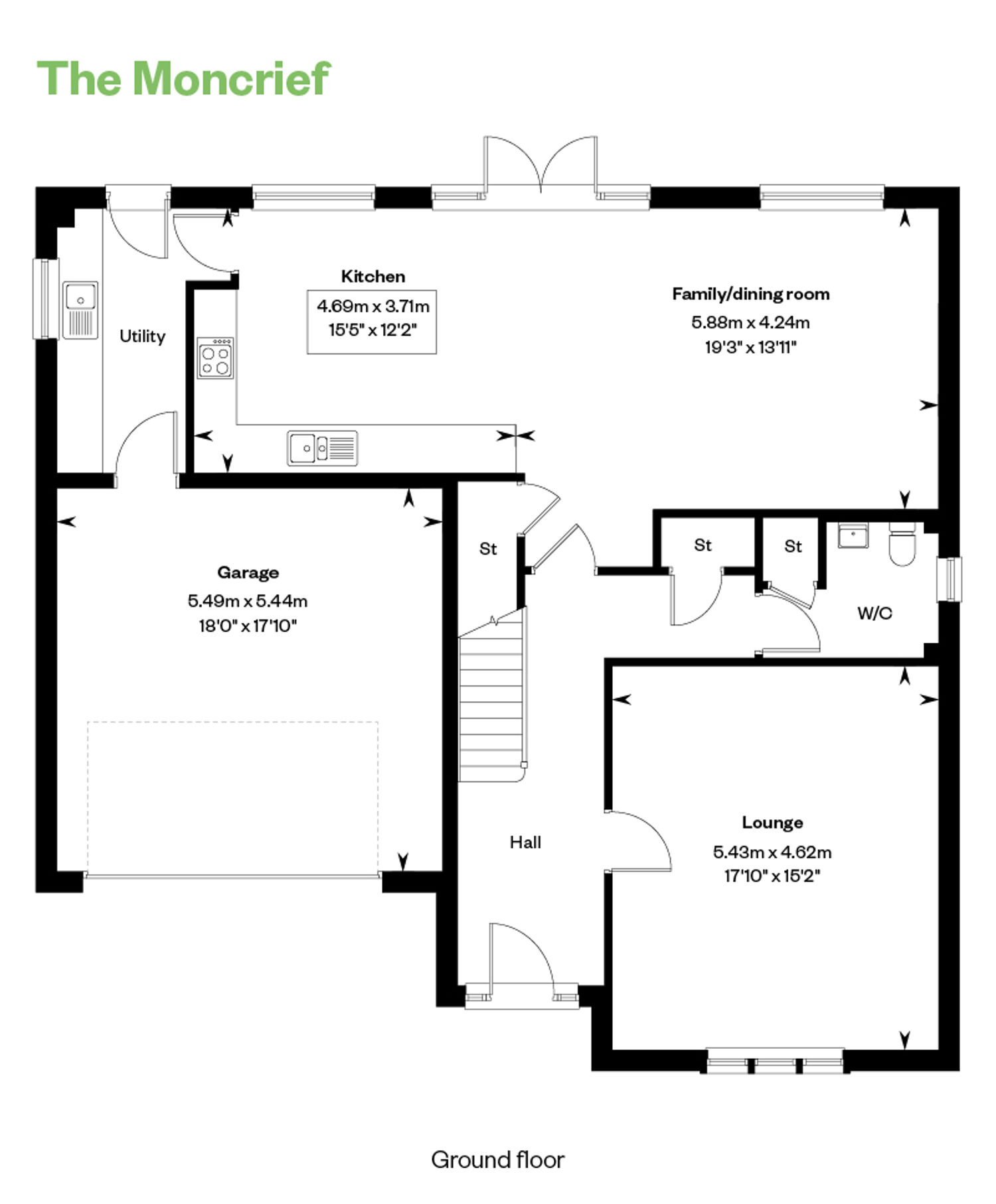 4 and 5 bedroom homes for sale in Banchory, Cala Homes