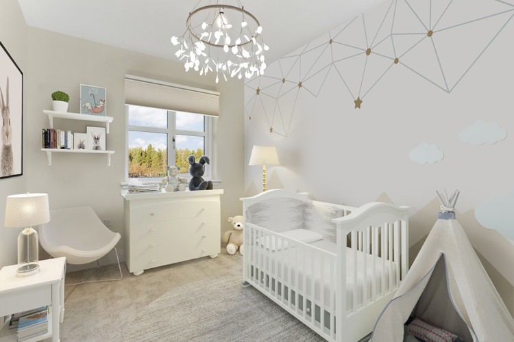 3 bedroom showhome | third bedroom ideal for guests, children or home office