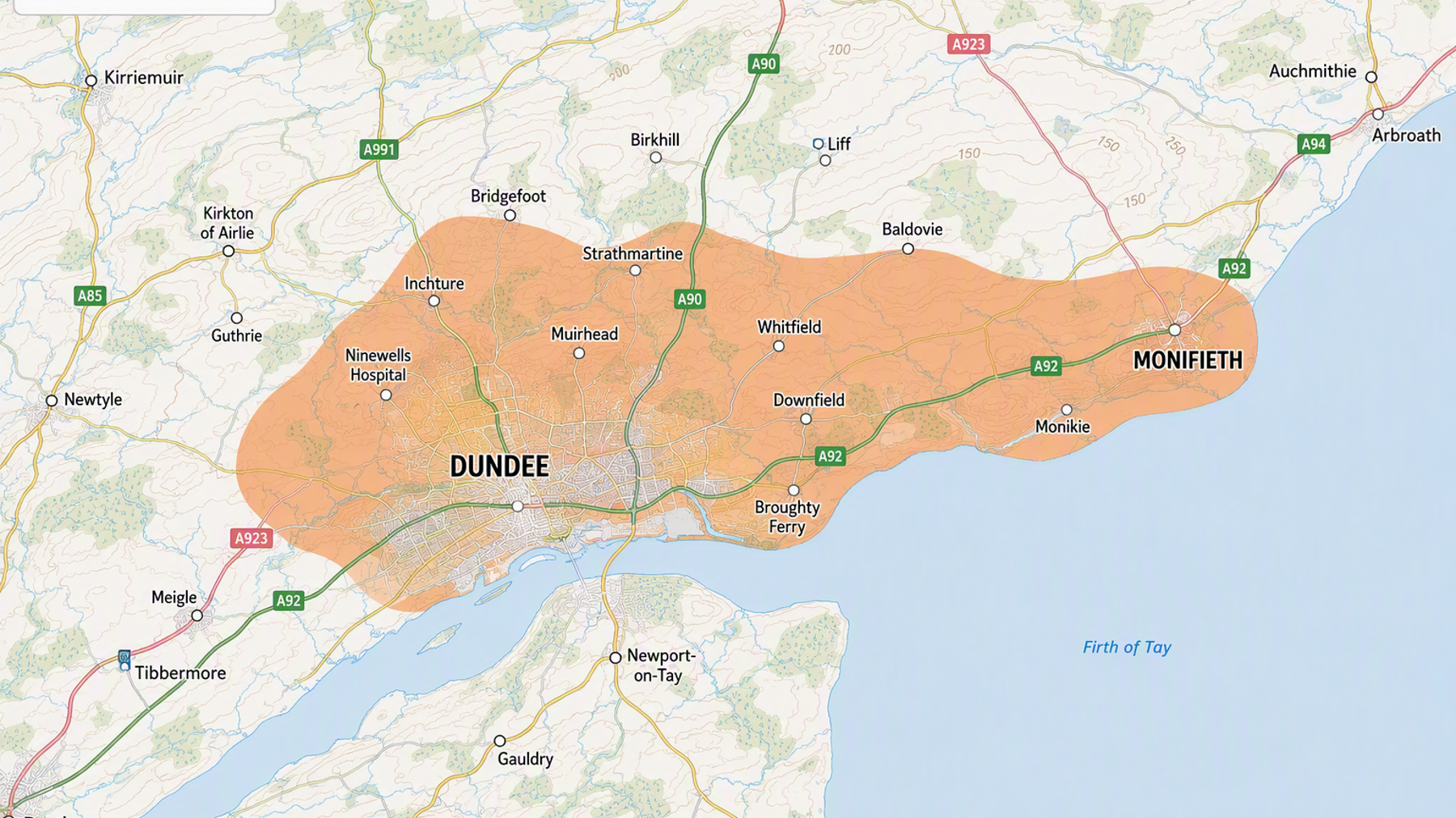 Cala Homes North Dundee Coverage