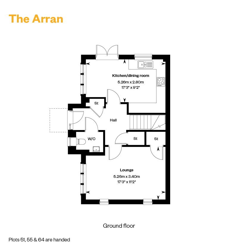 7010327 CALA EAST West Craigs Phase 2 Floorplans Web The Arran GF 800X1200px