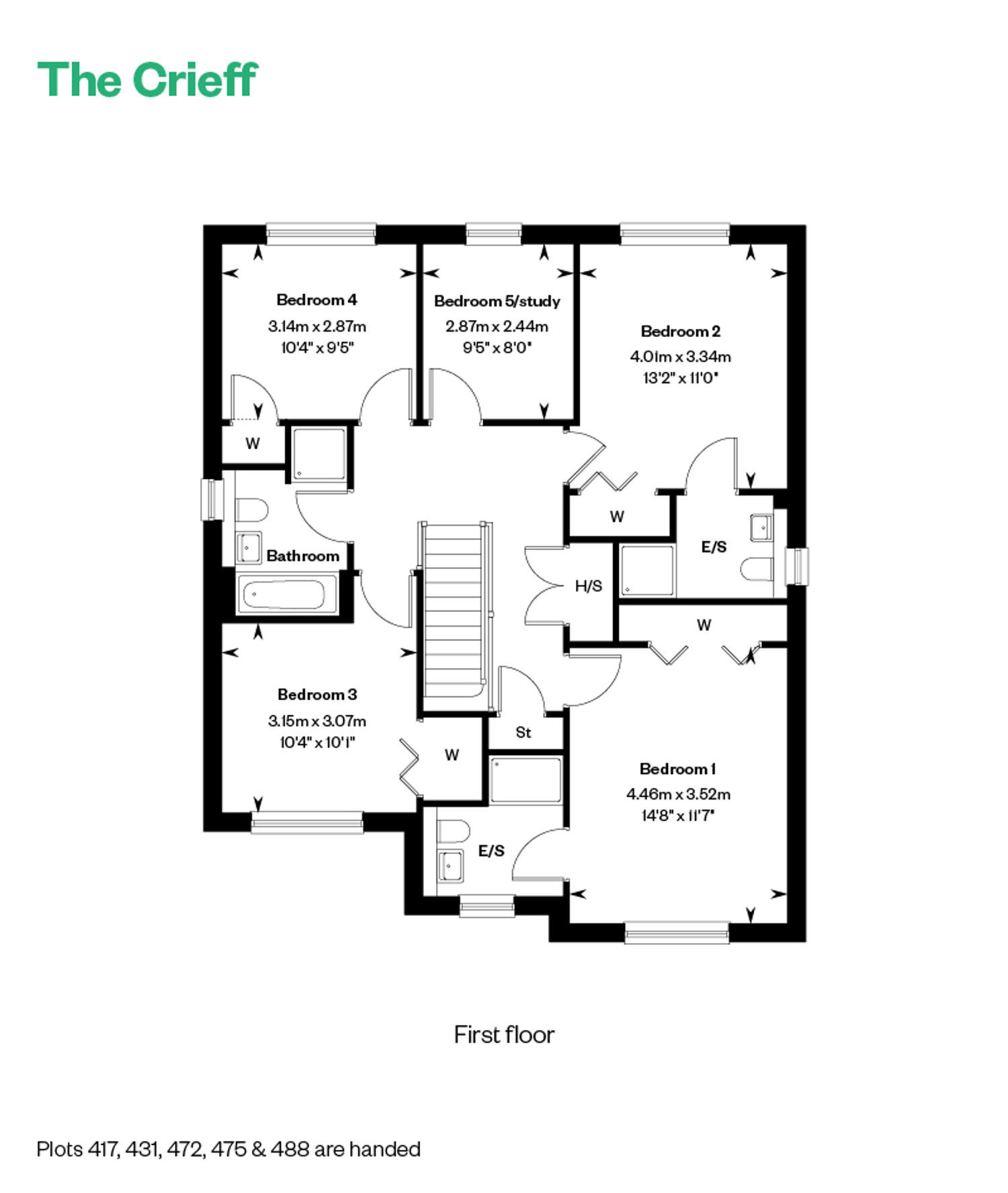 Woodhurst Floor Plans Web The Crieff