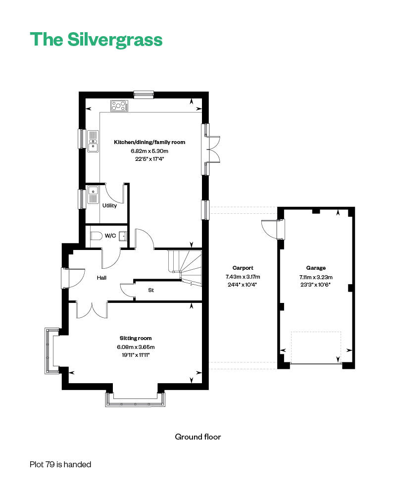 Samuel Gardens Floorplans The Silvergrass GF