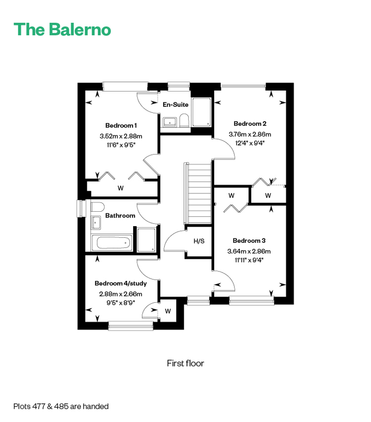 5145695 CALA NORTH Milltimber Phase 4 Woodhurst Floor Plans Web The Balerno FF 800X1200px