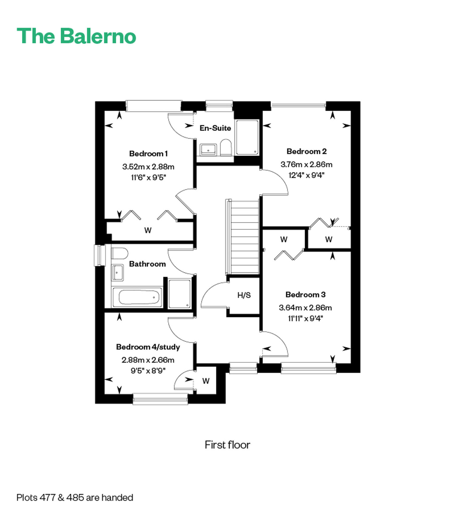 5145695 CALA NORTH Milltimber Phase 4 Woodhurst Floor Plans Web The Balerno FF 800X1200px