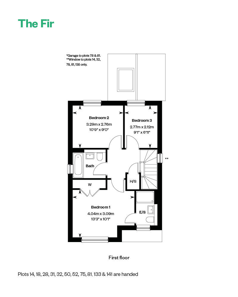 Samuel Gardens Floorplans The Fir FF