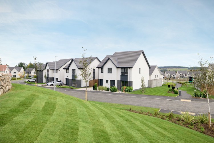 Woodhurst in Milltimber street scene 