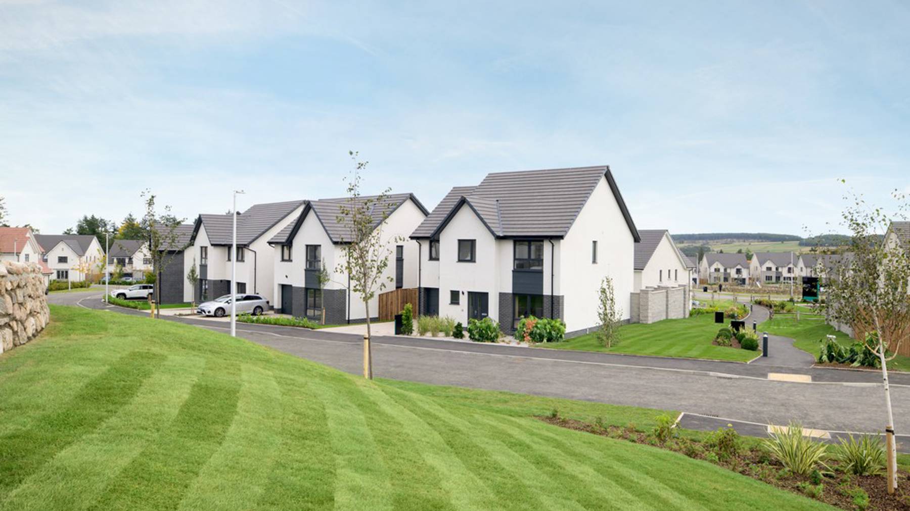 Woodhurst in Milltimber street scene 