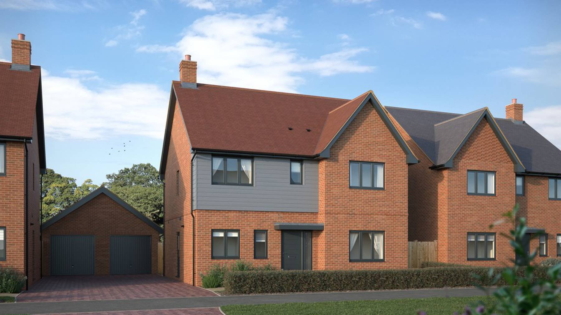 Computer Generated Image of The Gidea, 4 bed home for sale at Cross Trees Park, Shrivenham