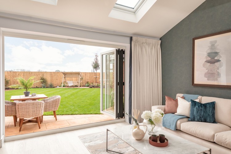 Ashford house type living room to garden, 3 bedroom house for sale in Didcot