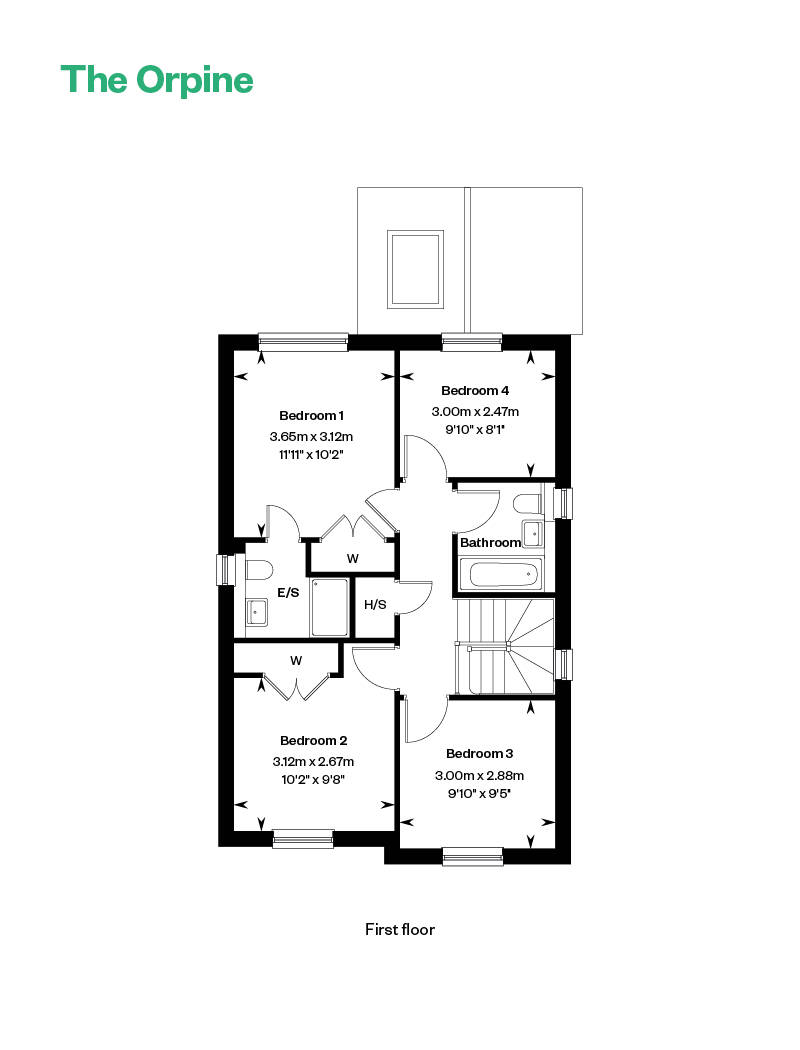 Samuel Gardens Floorplans The Orpine FF