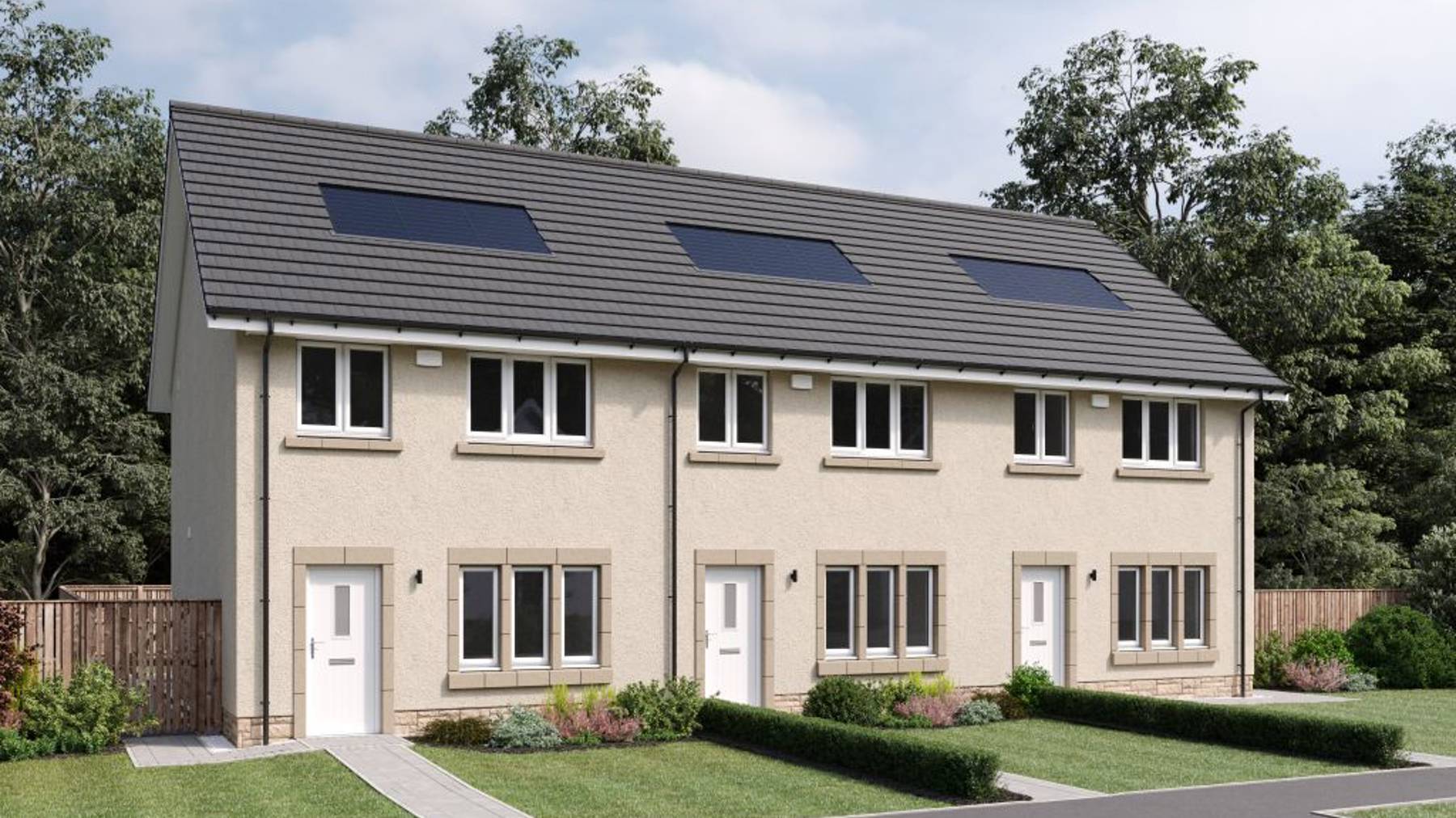 The Allan External CGI | 3 bedroom home for sale in Edinburgh