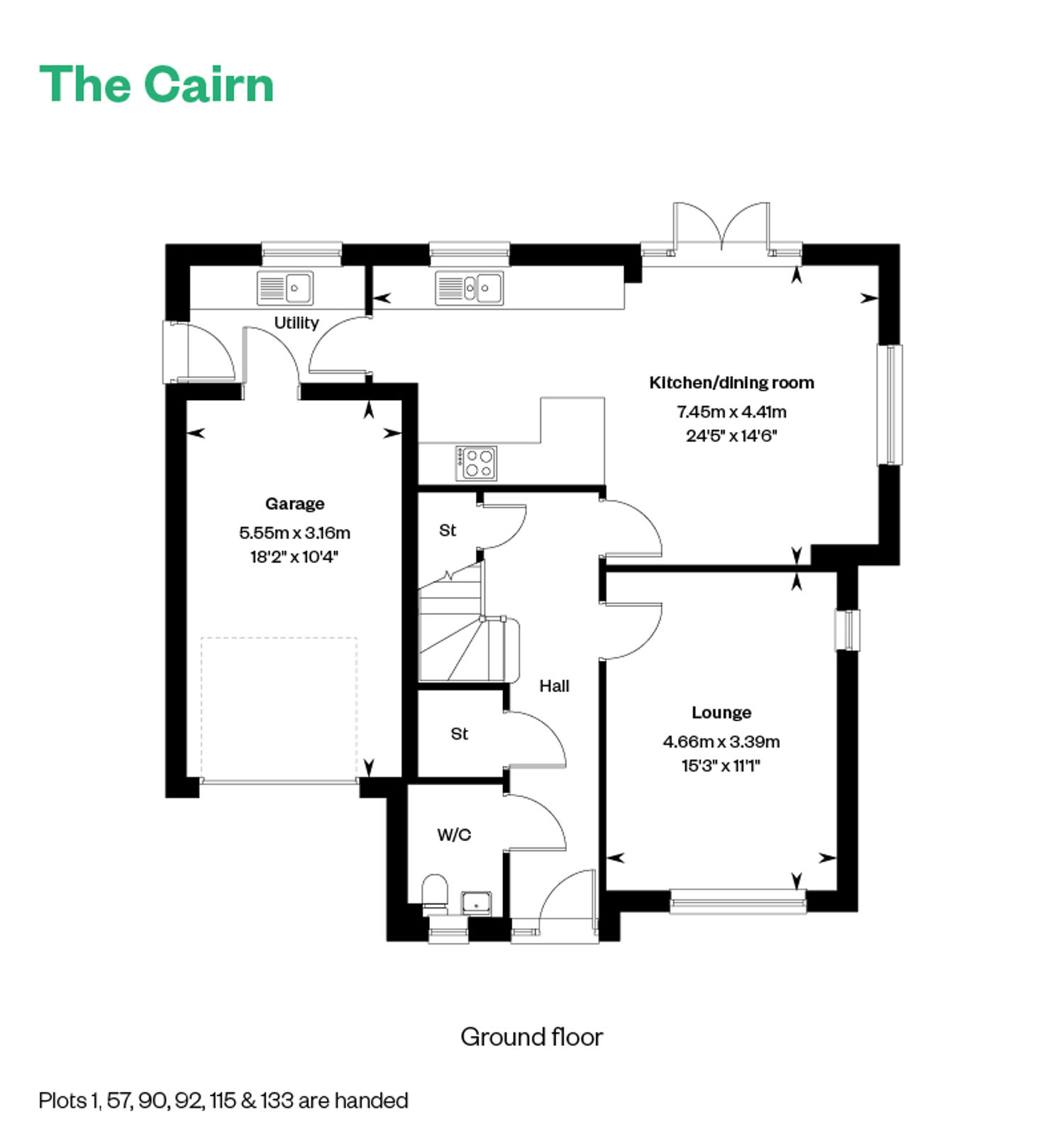 Hillside Gardens Web Floor Plan The Cairn GF 800 X 1200