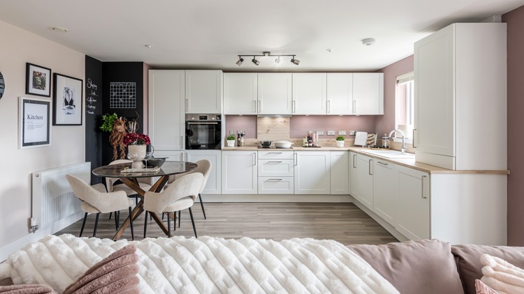 West Craigs Edinburgh | apartment interior |  2 & 3 bedroom apartments for sale