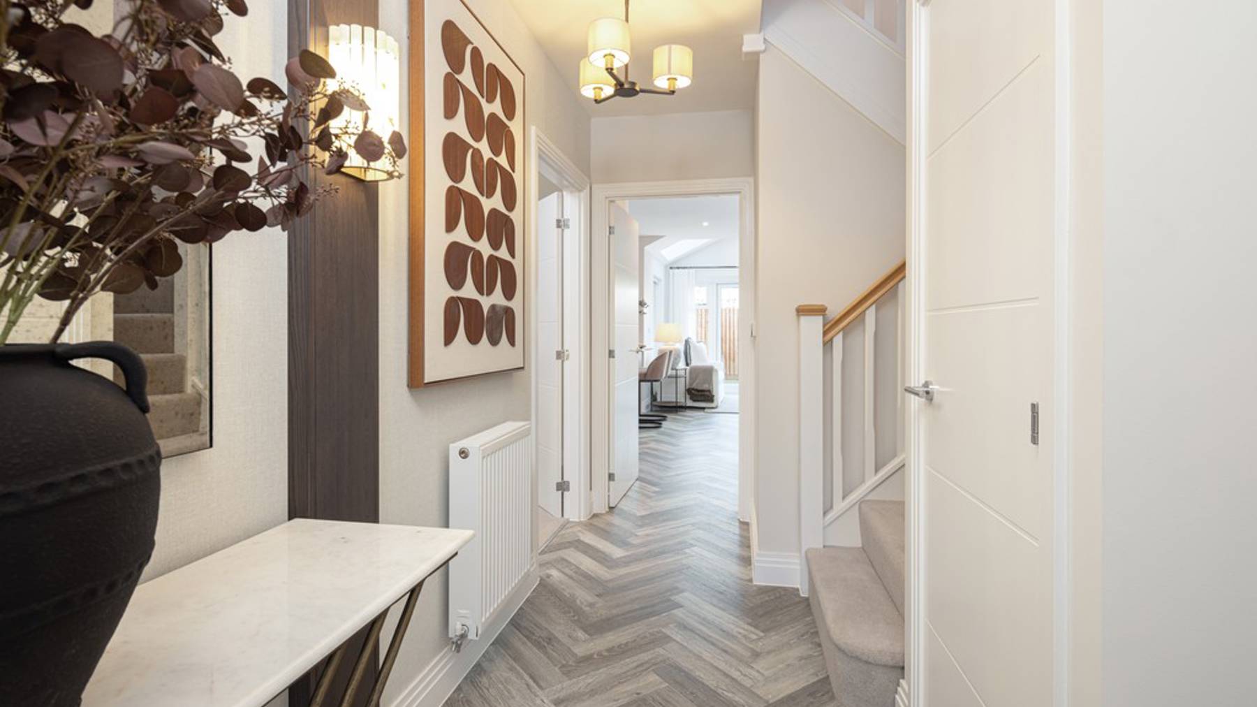 Laurel Housetype front hallway new home for sale Chipping Norton